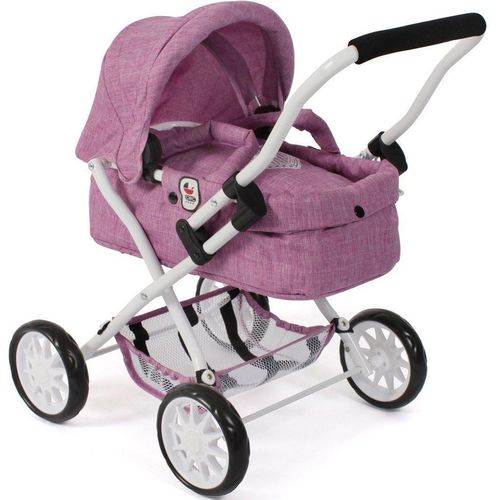 CHIC2000 Puppenwagen Smarty, Jeans Pink, rosa
