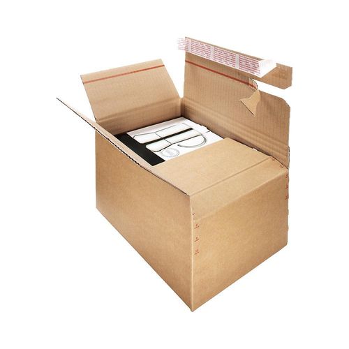 ratioform flow Varibox Karton, braun, LxBxH 229 x 189 x 120 mm, 1-wellig, ab 100 Stk Image