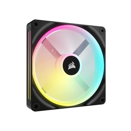 Corsair iCUE LINK QX140 RGB Expansion Fan - Black - Gehäuselüfter - 140mm - Schwarz mit RGB LED - 37 dBA