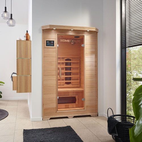 HOME DELUXE Infrarotsauna REDSUN M 120 x 105 cm