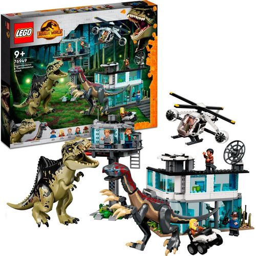 LEGO® Jurassic World™ Gigantosaurus & Therizinosaurus Angriff 76949