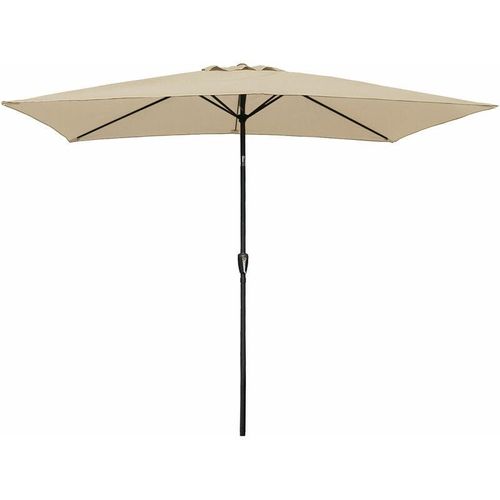 Sonnenschirm gerade hapuna rechteckig 2x3m beige - Beige