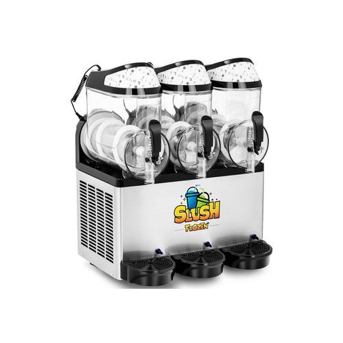 Royal Catering Slush Maker Slush Eis Maschine Slushmaschine Ice Maker Softeis Slusheis LED 3 x 10
