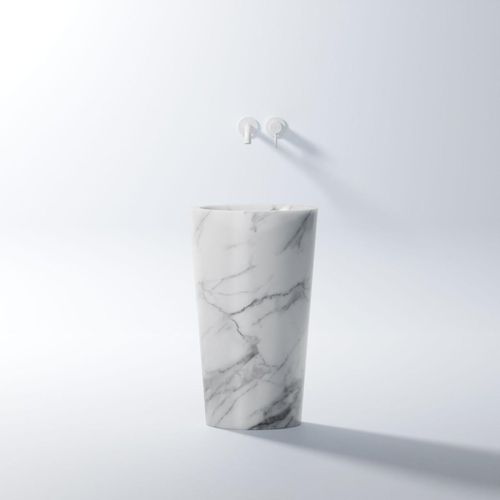 Steinberg Serie 540 Standwaschtisch, marmor look, 540650052 540650052