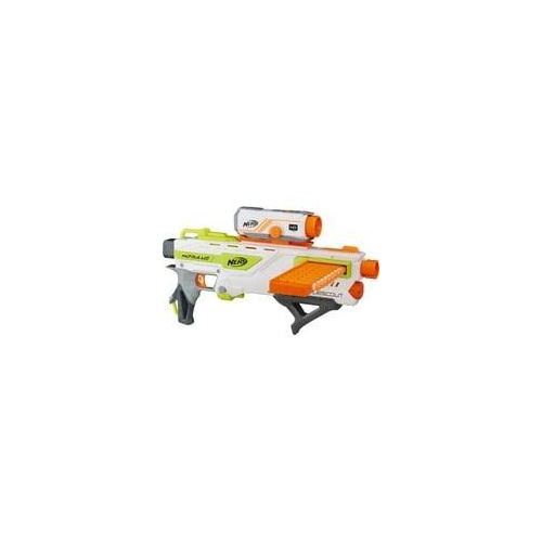 Nerf N-Strike Elite Modulus BattleScout ICS-10, Nerf Gun weiß/orange, Frustfreie Verpackung