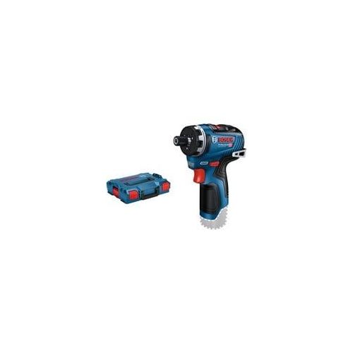 Akkuschrauber GSR 12V-35 HX solo Professional, 12Volt blau/schwarz, ohne Akku und Ladegerät, mit L-BOXX