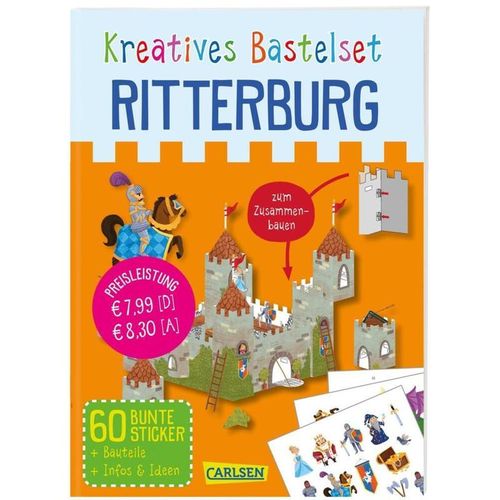 Bastelset für Kinder: Kreatives Bastelset: Ritterburg - Anton Poitier, Kartoniert (TB)