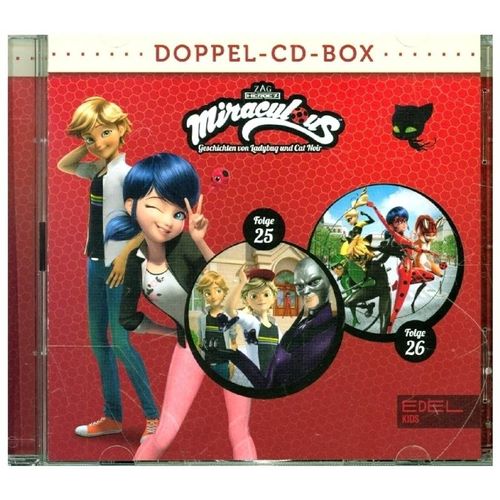 Miraculous - Doppel-Box.Tl.25-26,2 Audio-CD - Miraculous (Hörbuch)