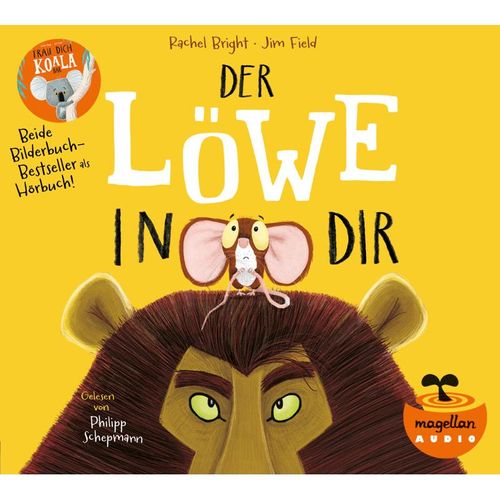 "Der Löwe in dir" und "Trau dich, Koalabär" (Audio-CD),1 Audio-CD - Rachel Bright (Hörbuch)