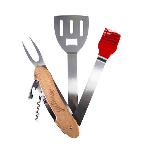 Jim Beam Klappbares BBQ-Set 5tlg.