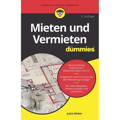 Mieten und Vermieten für Dummies - Jutta Weber, Kartoniert (TB)