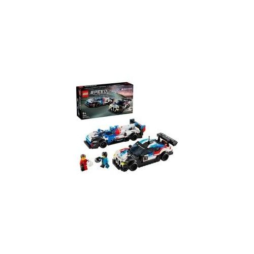 76922 Speed Champions BMW M4 GT3 & BMW M Hybrid V8 Rennwagen, Konstruktionsspielzeug