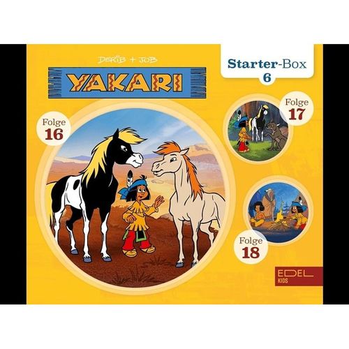 Yakari - Starter-Box.Box.6,3 Audio-CD - Yakari (Hörbuch)