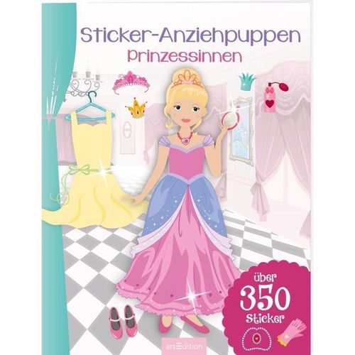 Sticker-Anziehpuppen - Prinzessinnen, Geheftet