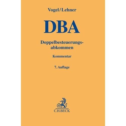Doppelbesteuerungsabkommen (DBA), Kommentar - Klaus Vogel, Leinen