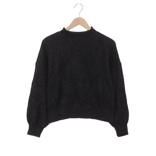 H&M Damen Pullover, schwarz, Gr. 42