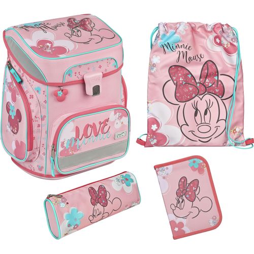 Scooli Schulranzen »EasyFit, Minnie Mouse«, Reflektoren
