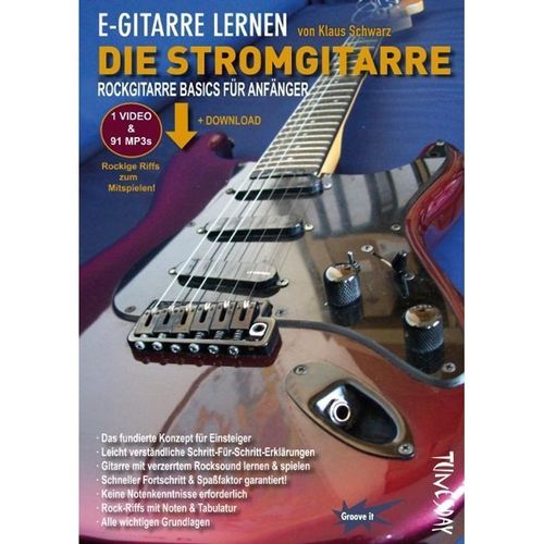 E-Gitarre lernen - Die Stromgitarre, m. Audio-CD - Klaus Schwarz, Kartoniert (TB)