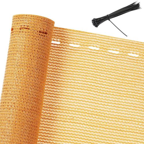 Detex® Balkonsichtschutz Beige 1,4x10m