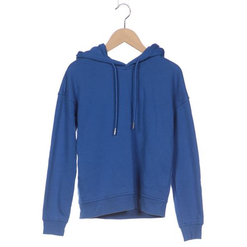 Urban Classics Damen Kapuzenpullover, blau, Gr. 34