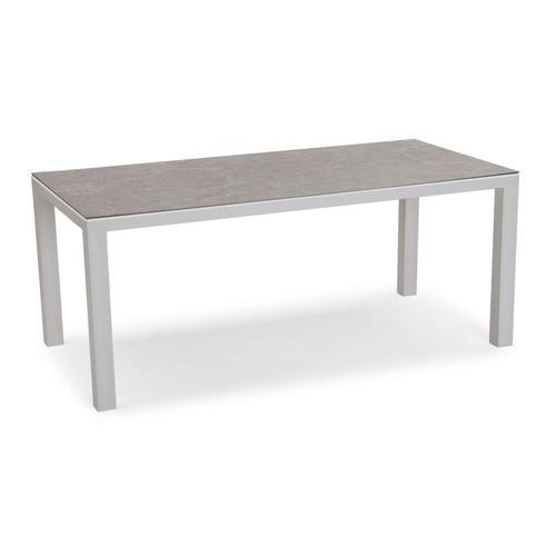 Tisch Houston 160x90cm silber/anthrazit