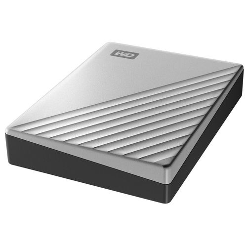 Western Digital externe HDD-Festplatte Passport Ultra 4TB silber