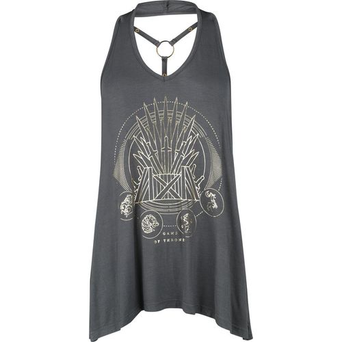Game Of Thrones Iron Throne Top charcoal in XXL