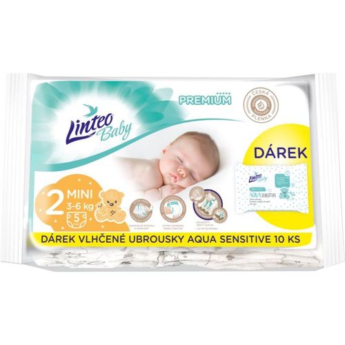Linteo Baby Premium Mini wegwerpluiers 3-6kg 5 st