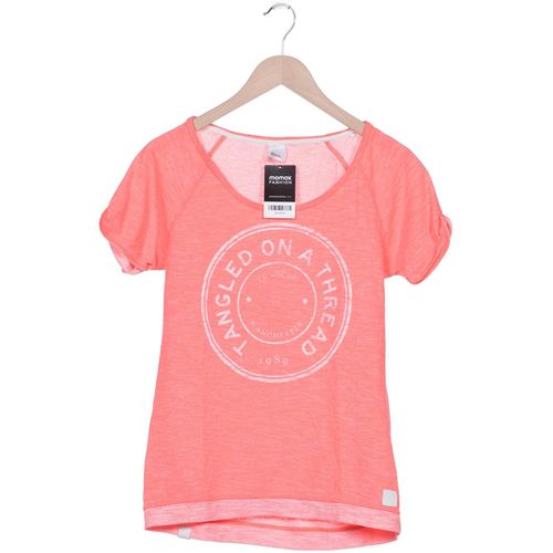 Bench. Damen T-Shirt, neon, Gr. 34