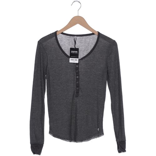 Fresh Made Damen Langarmshirt, grau, Gr. 38