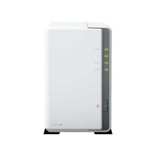 Synology DiskStation DS223J 2 Einschübe NAS-Server Leergehäuse (DS223J)