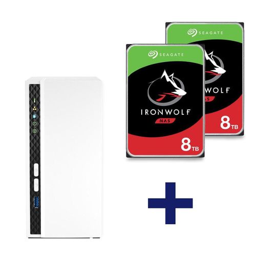 QNAP TS-233 & 16TB IronWolf NAS Bundle