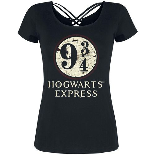 Harry Potter Gleis 9 3/4 T-Shirt schwarz in S