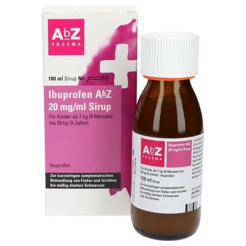 IBUPROFEN AbZ 20 mg/ml Sirup 100 ml