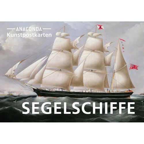 Postkarten-Set Segelschiffe, Kartoniert (TB)