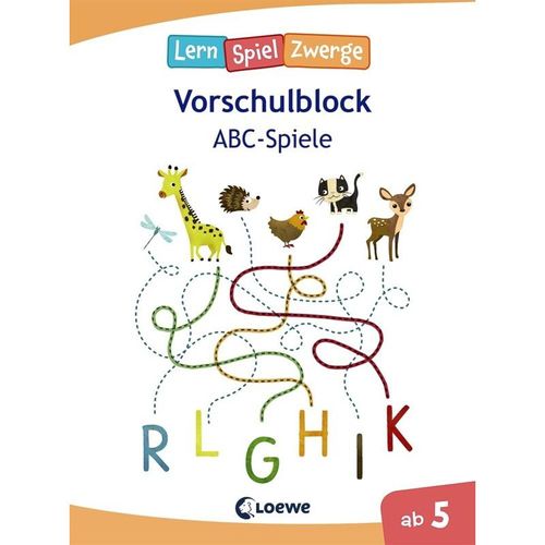 LernSpielZwerge Vorschulblock - ABC-Spiele - Annette Neubauer, Kartoniert (TB)