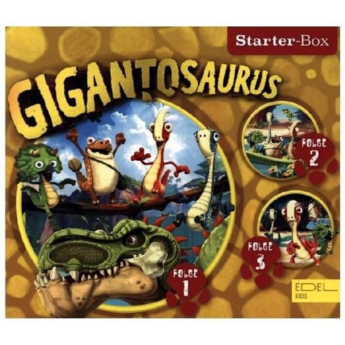 Gigantosaurus - Starter-Box.Box.1,3 Audio-CD - Gigantosaurus (Hörbuch)