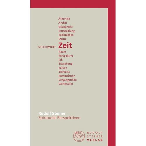 Stichwort Zeit - Rudolf Steiner, Kartoniert (TB)