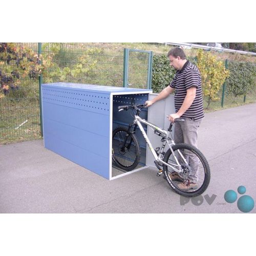Modell BikeBox One Fahrradgarage 1 Anbausatz ohne Seitenwände
