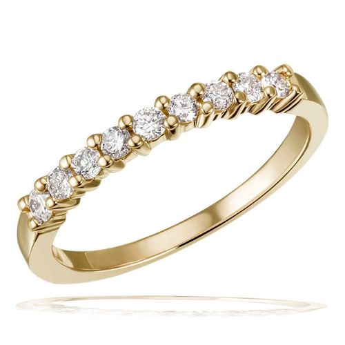 Diamantring GOLDMAID Fingerringe Gr. 16,5, Gelbgold 585, goldfarben Damen