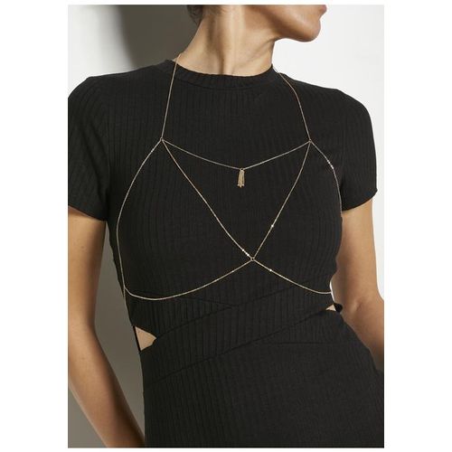 LASCANA Bauchkette goldfarben Gr. L/XL für Damen