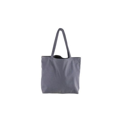 Rayher Einkaufstasche shopper Basic Stoff grau 53987564