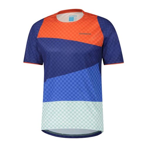 FUJIMI Short Sleeve Jersey, Red Navy