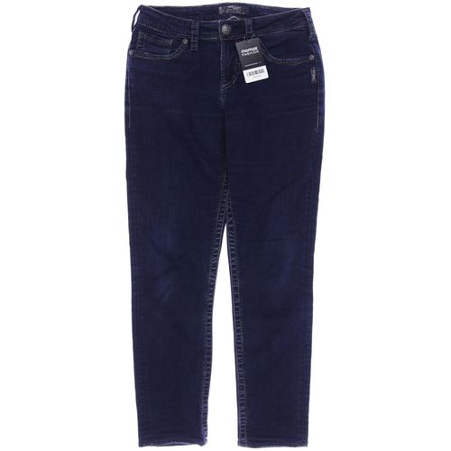 Silver Jeans Damen Jeans, marineblau, Gr. 28