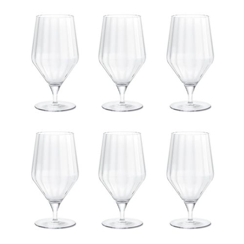 Georg Jensen - Bernadotte Bierglas, 450 ml (6er-Set)