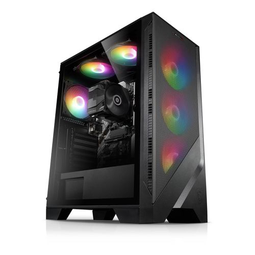 Gaming PC Viper V AMD Ryzen 5 5600GT, 16GB DDR4, AMD Vega Grafik, 1TB SSD, WLAN