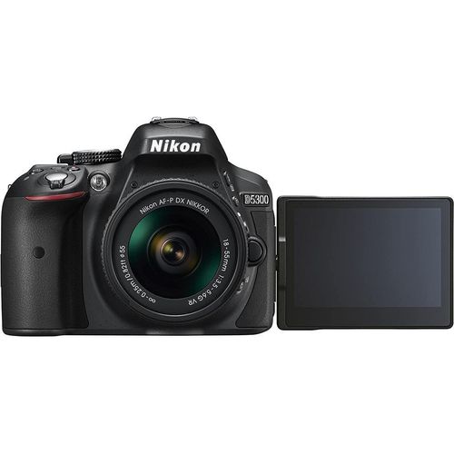 Spiegelreflexkamera D5300 - Schwarz + Nikon AF-S DX Nikkor 18-55mm f/3.5-5.6G VR II f/3.5-5.6