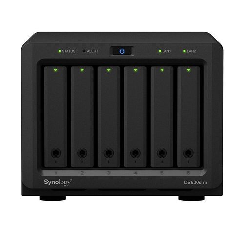 Synology DiskStation DS620Slim 6 Einschübe NAS-Server Leergehäuse (DS620Slim)