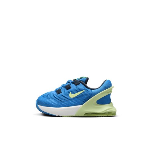 Nike Air Max 270 Go Schuhe für einfaches Anziehen/Ausziehen für Babys und Kleinkinder - Blau