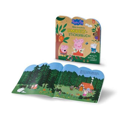 Buch »Peppa Pig ‒ mein kreatives Umwelt-Stickerbuch«